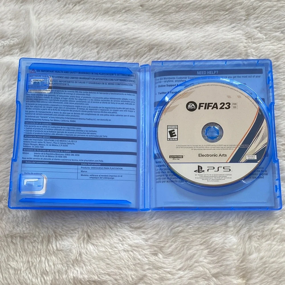 Sony PS5 FIFA 23 Game - Blue Case